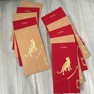 2025 Cartier Lunar New Year Money Envelopes (10 envelopes) - new